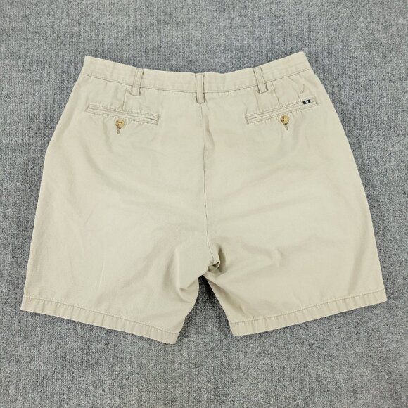 Nautica Shorts Men's Size 36 Brown Tan The Deck Short Chino Pockets Classic 36x8 - Picture 10 of 16